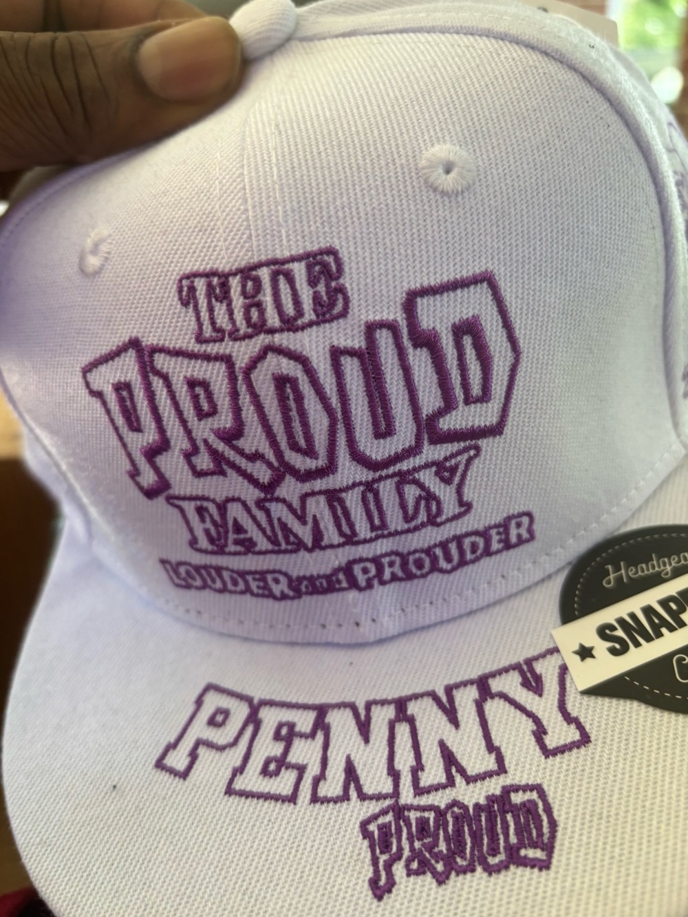 Penny Proud Lavender Snapback Hat